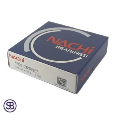 قیمت و خرید بلبرینگ 6206 2RS دور بالا برند NACHI ساخت تایلند با کیفیت و گارانتی اصالت کالا | سهند بی استور