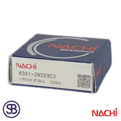 قیمت و خرید بلبرینگ 6301 2RS دور بالا برند NACHI ژاپن اصلی با کیفیت و گارانتی اصالت کالا | سهند بی استور