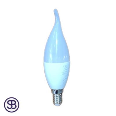 قیمت و خرید لامپ لوستر ال ای دی 8 وات تیوانا مدل شمعی رنگ مهتابی با کیفیت و گارانتی اصالت و صحت کالا و ارسال به سراسر کشور با ضمانت مرجوعی کالا تا 7 روز | سهند بی استور