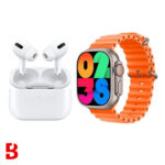 ساعت هوشمند کیکویر مدل KW56 ultra3 به همراه ایرپاد