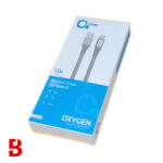 قیمت و خرید کابل تبدیل USB به Type-c اکسیژن مدل LX11 طول 1 متر | سهند بی استور