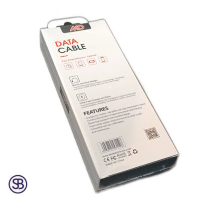 قیمت و خرید کابل تبدیلUSB به لایتنینگ آکو مدل AC-47 طول 1 متر | سهند بی استور